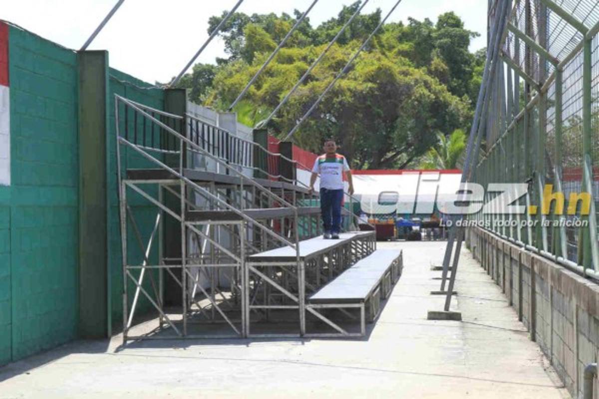 ¡Bien pulido! El ambiente en el Yankel previo a la semifinal entre Marathón-Real España
