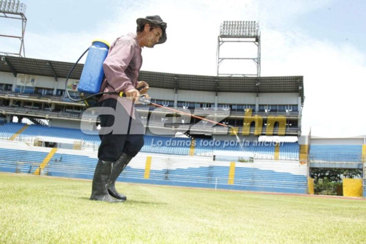¡BELLEZA! Así pulen el estadio Olímpico para el partido contra Estados Unidos