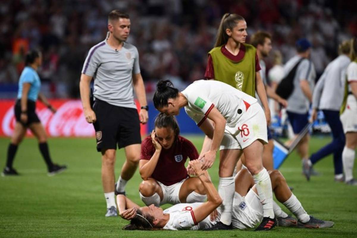 No se vio en TV: El desconsuelo de las jugadoras de Inglaterra tras perder contra Estados Unidos  