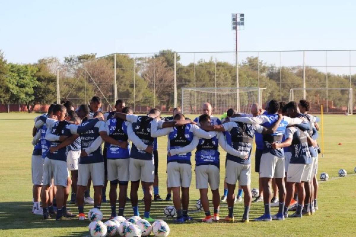 La Selección de Honduras cerró su preparación en Paraguay con alegría