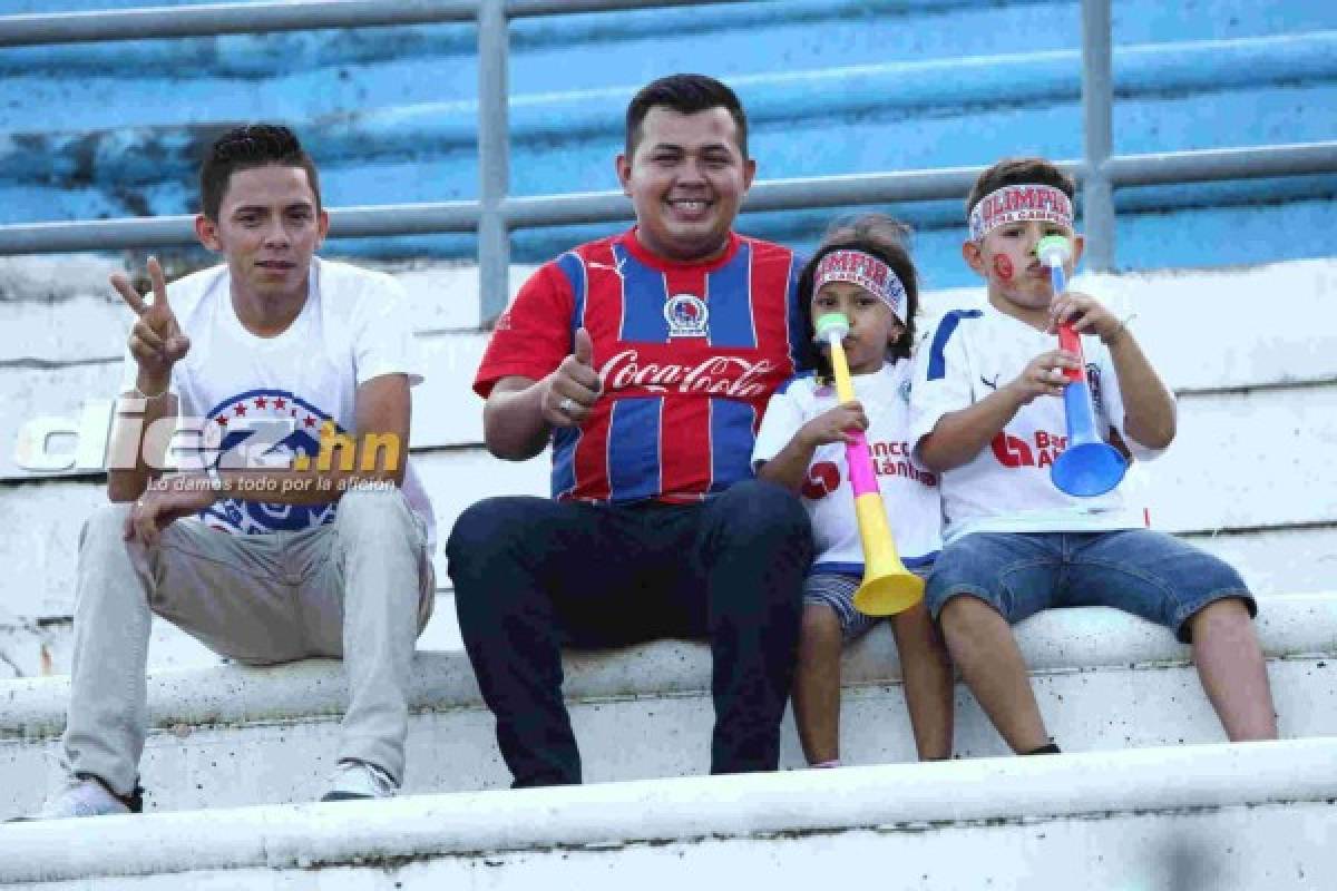 Afición de Olimpia se burla de Motagua antes del clásico en la Pentagonal