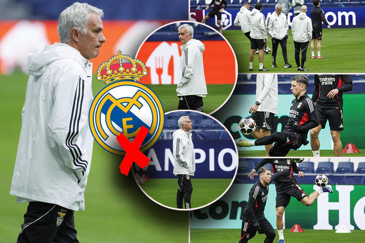 Mourinho volvió al Bernabéu después de 12 años con la presencia de Prestianni; Benfica sueña con echar al Real Madrid
