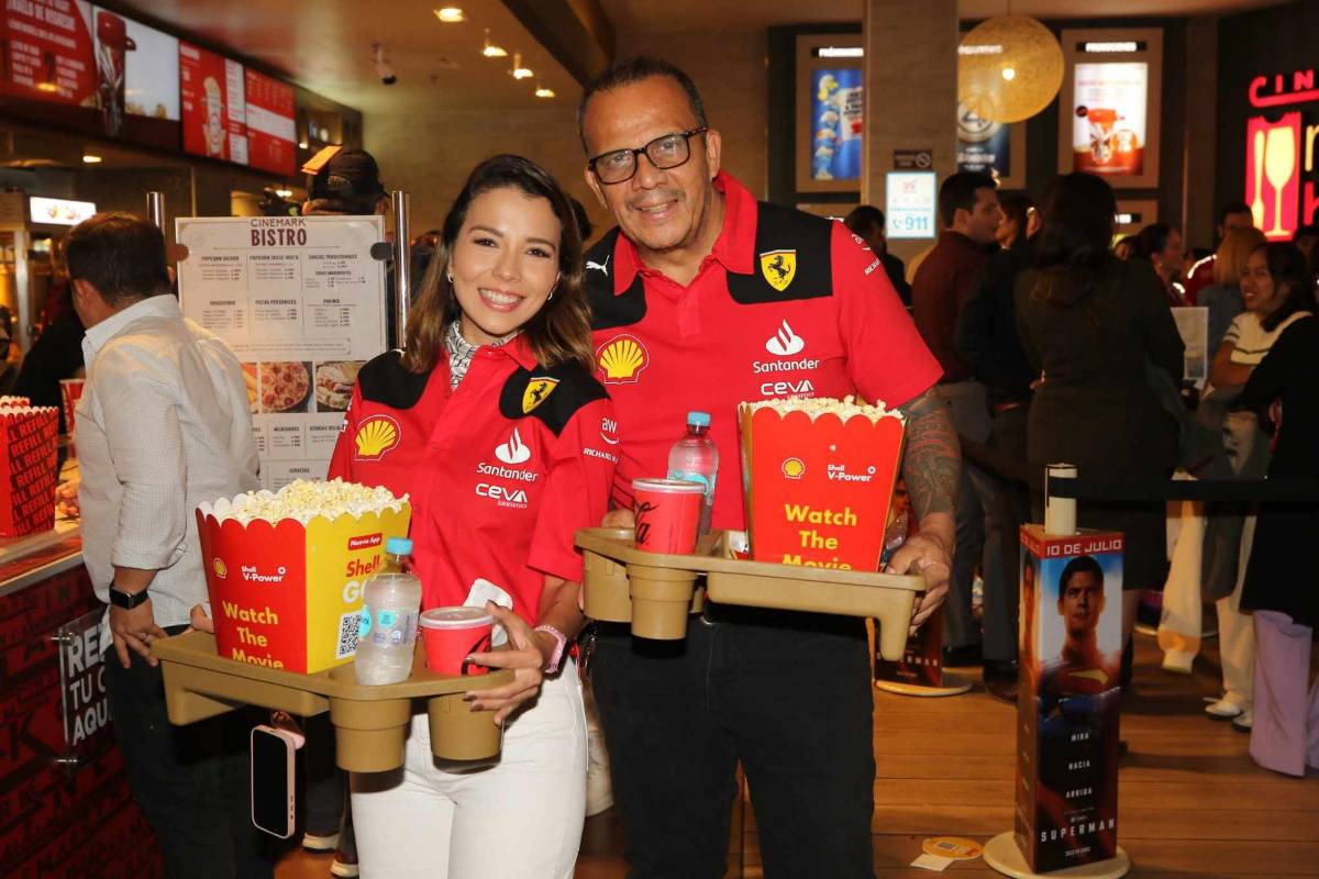 Shell celebró con tremendas sorpresas y regalos para sus invitados especiales en el estreno de la película F1