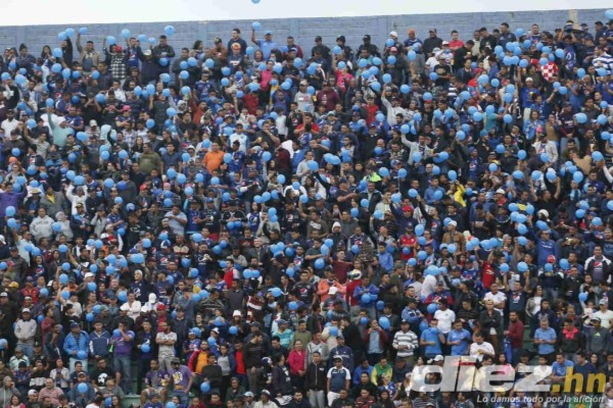 El llenazo de la afición del Motagua y Olimpia en la Gran Final del torneo Apertura