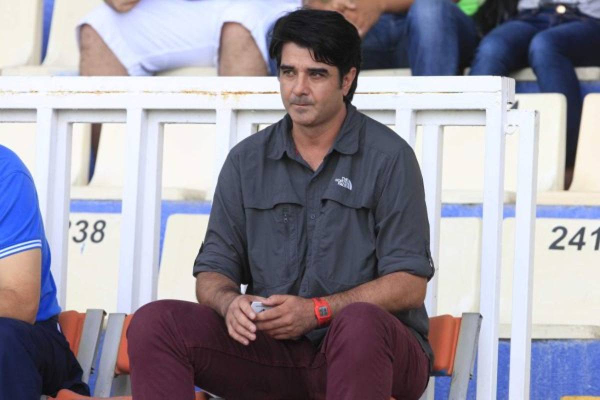 FOTOS: Así ha cambiado físicamente Diego Vázquez dirigiendo a Motagua