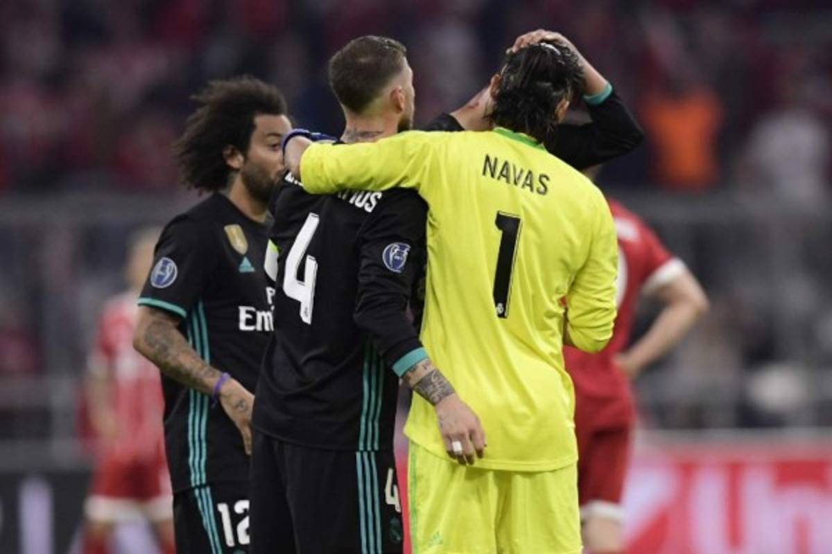 NO SE VIO EN TV: El susto de Ribery al final y el bonito gesto de Ramos con Navas