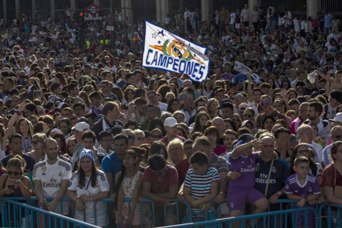 ¡Qué fiesta! Así fue la celebración del Real Madrid por su duodécima Champions League