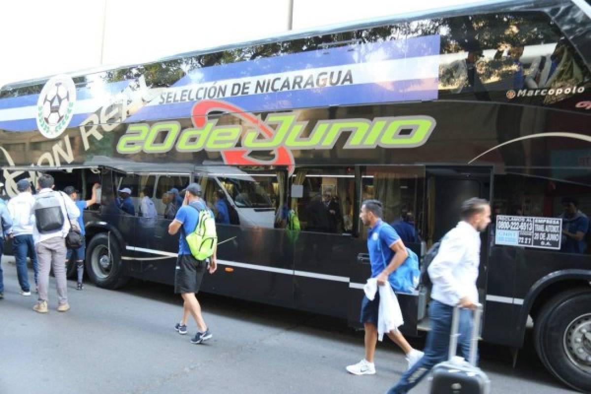 Así recibió la población de San Juan a Nicaragua previo al amistoso con Argentina