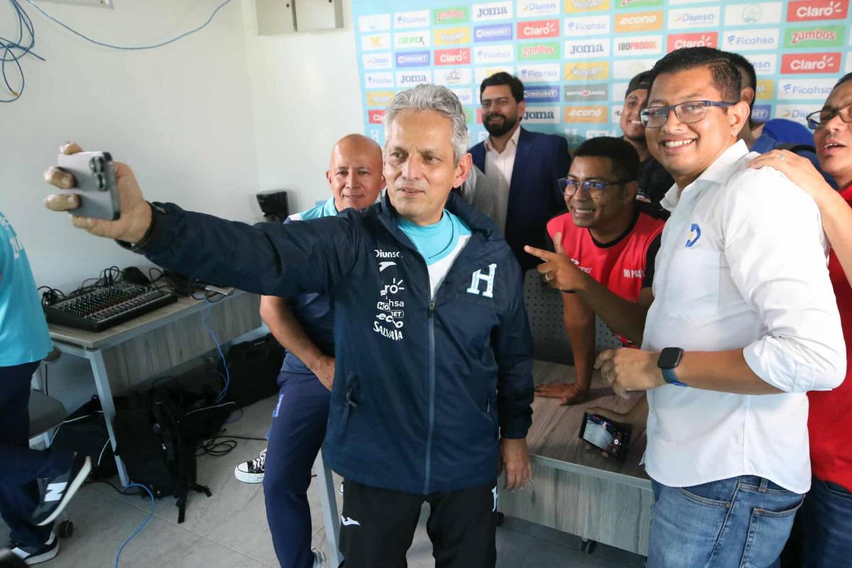 Legionario volvió a casa, la selfie de Rueda, centrados en Haití y Nicaragua en la eliminatoria: así se vivió el entreno de la Selección de Honduras