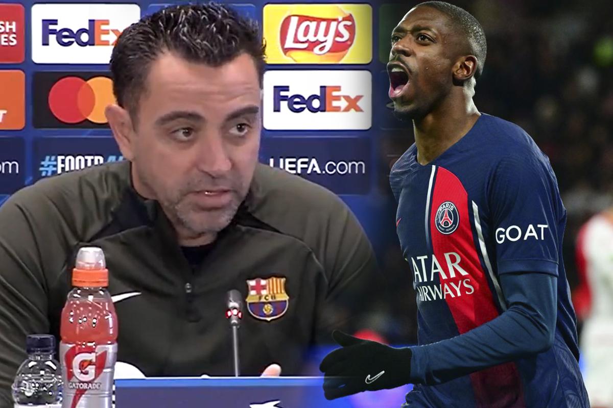 Xavi previo a la batalla ante PSG: las bajas sensibles en Barcelona y su mensaje para Dembélé