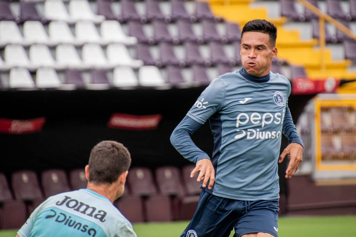 Bajas y dudas: El 11 que se perfila en Motagua para sellar ante Saprissa el boleto a la Copa de Campeones de Concacaf