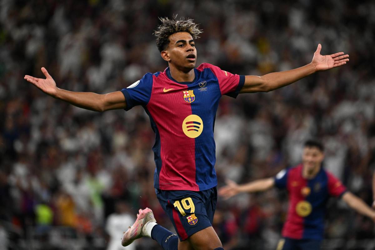 Lamine Yamal a su estilo, celebración de Barcelona, burla de Piqué y la tristeza de Real Madrid tras goleada en la Supercopa