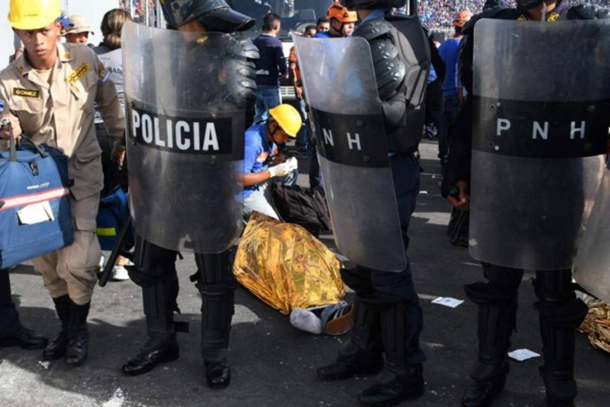 Impactantes: Las fotos de la tragedia y los minutos de terror en el Nacional