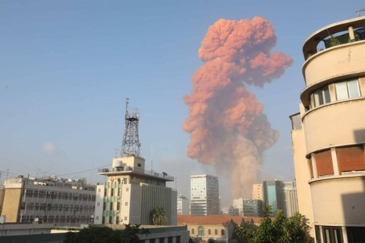 Catastrófico: La terrible explosión en Beirut, Líbano, que deja decenas de muertos