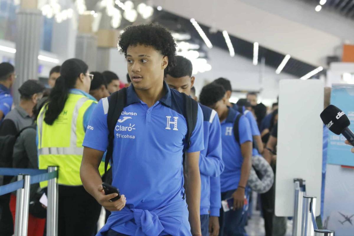 ¡Con el sueño intacto! La Sub-17 de Honduras partió a Qatar para cumplir el sueño de jugar una Copa del Mundo