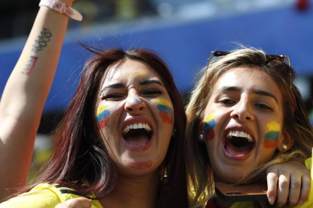 FOTOS: Las bellas chicas colombianas enamoran en el Mundial de Rusia