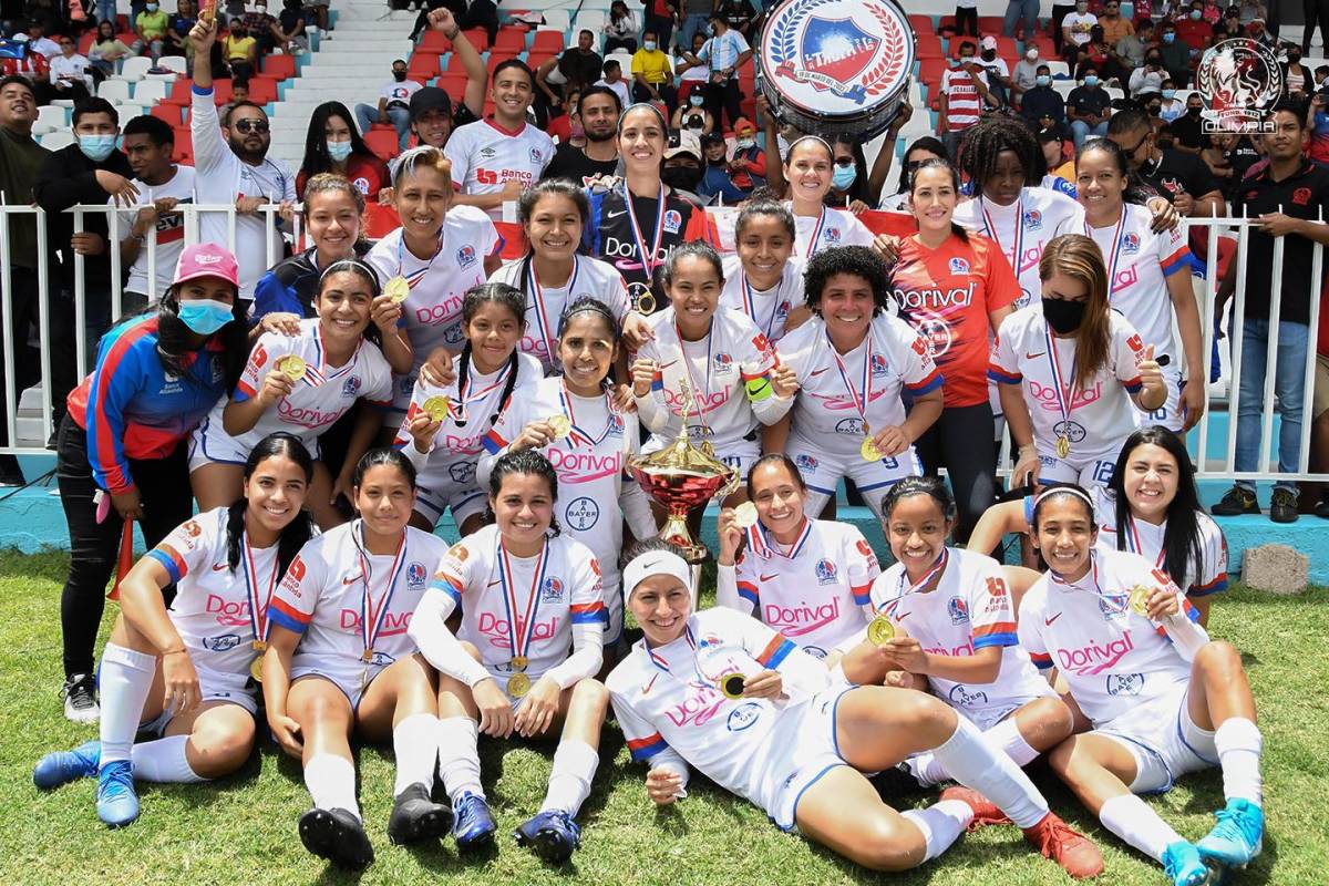 El Olimpia Femenino es el equipo más ganador en el sector de Tegucigalpa y alrededores.