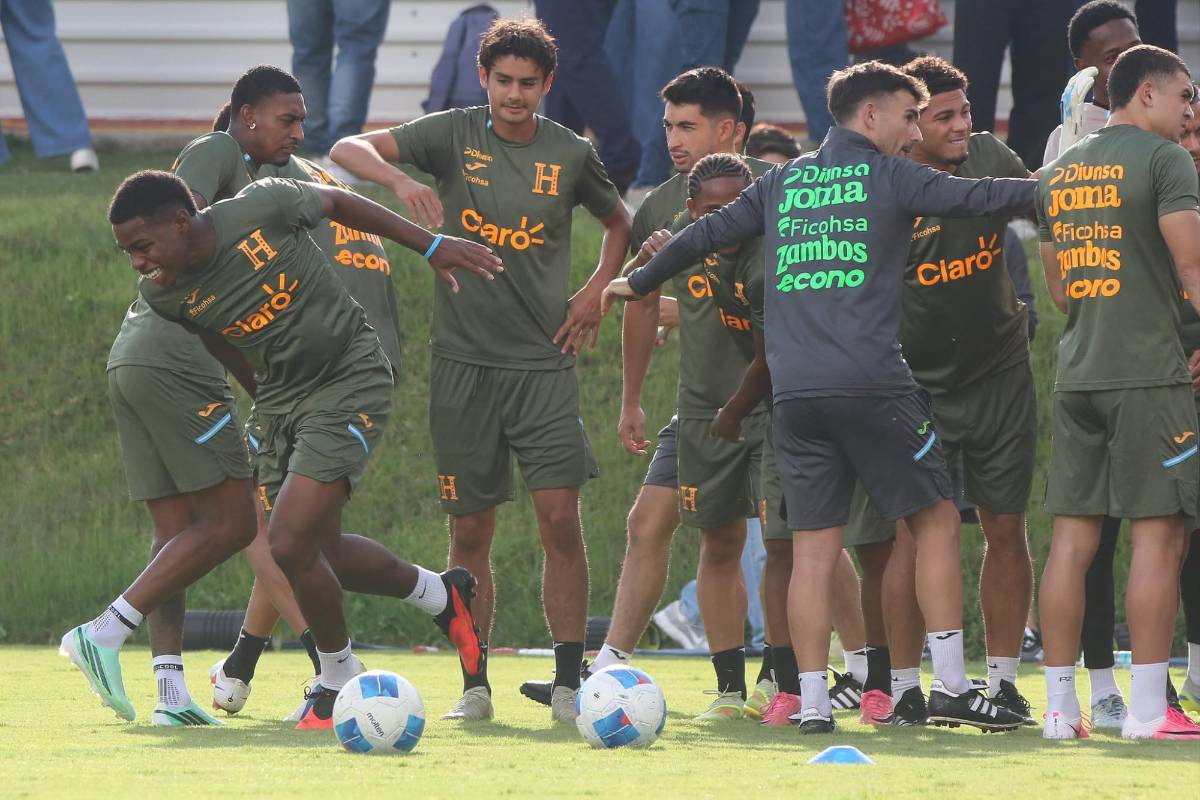 Keyrol fue golpeado y estrella preocupa: así se vivió el tercer entreno de Honduras