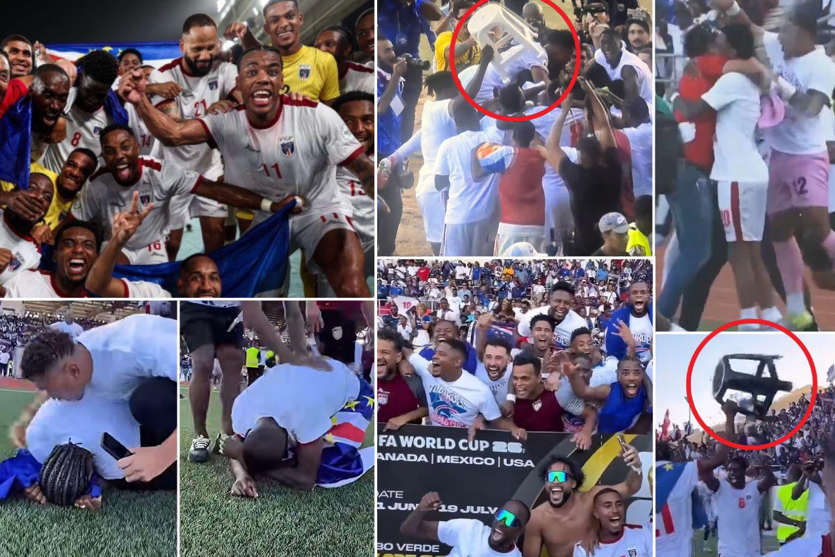 Cabo Verde visitó los mercados y la locura tras clasificar al primer Mundial de su historia: ¡festejaron como el Real Madrid!