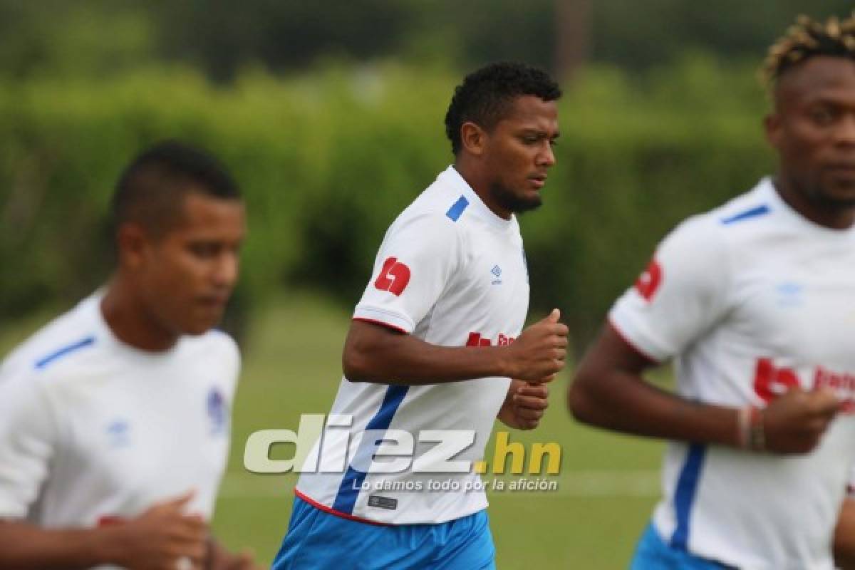 FOTOS: Broma de Thomas, toque de Dani y secretos en Olimpia antes de enfrentar a Platense