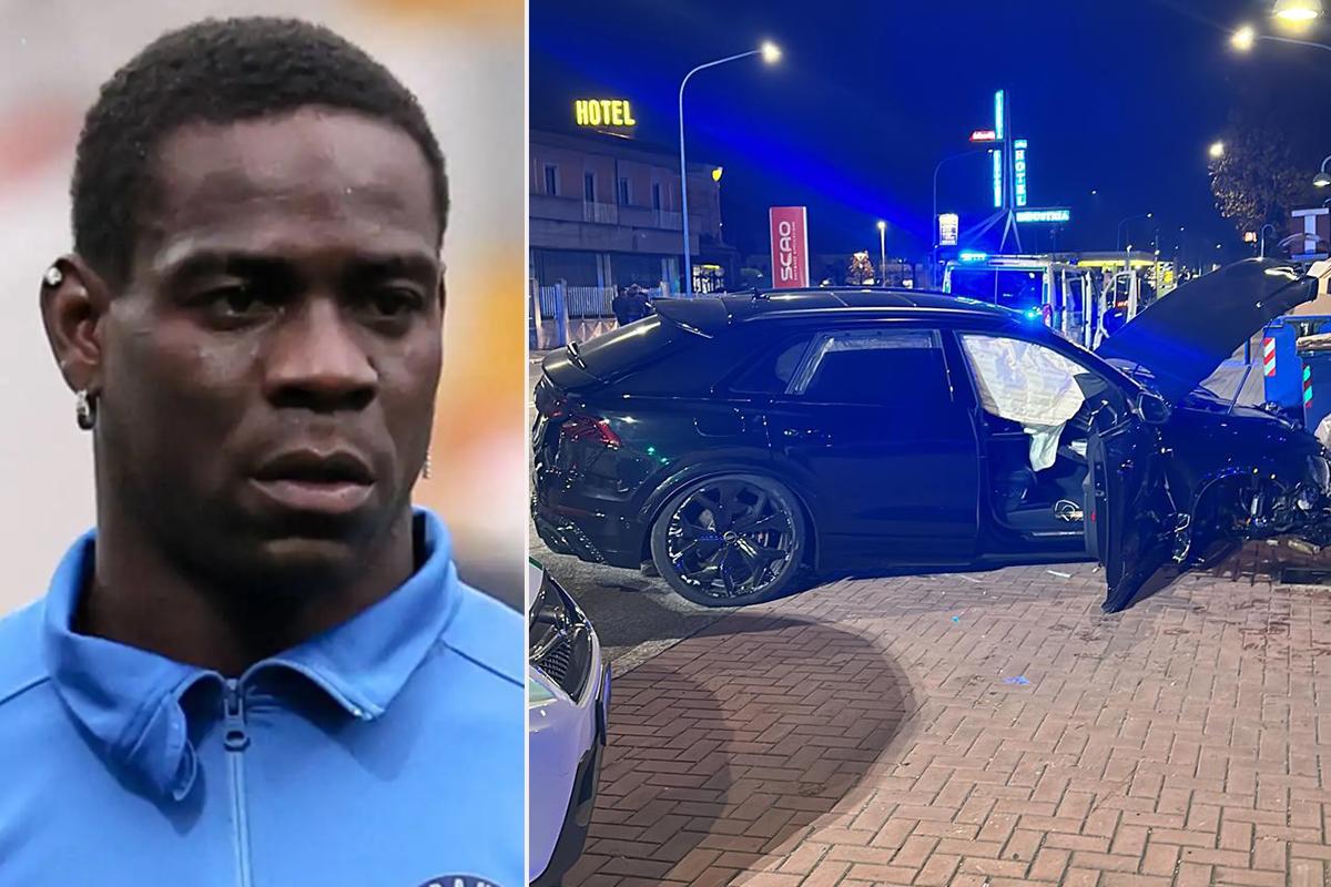 Mario Balotelli sufrió terrible accidente en Italia: su estado y se negó a una prueba de alcoholemia