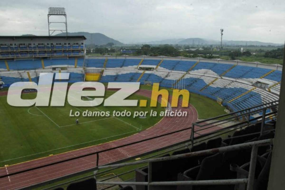 ¡QUÉ BELLEZA! Así pulen el estadio Olímpico para juego de Honduras ante Australia