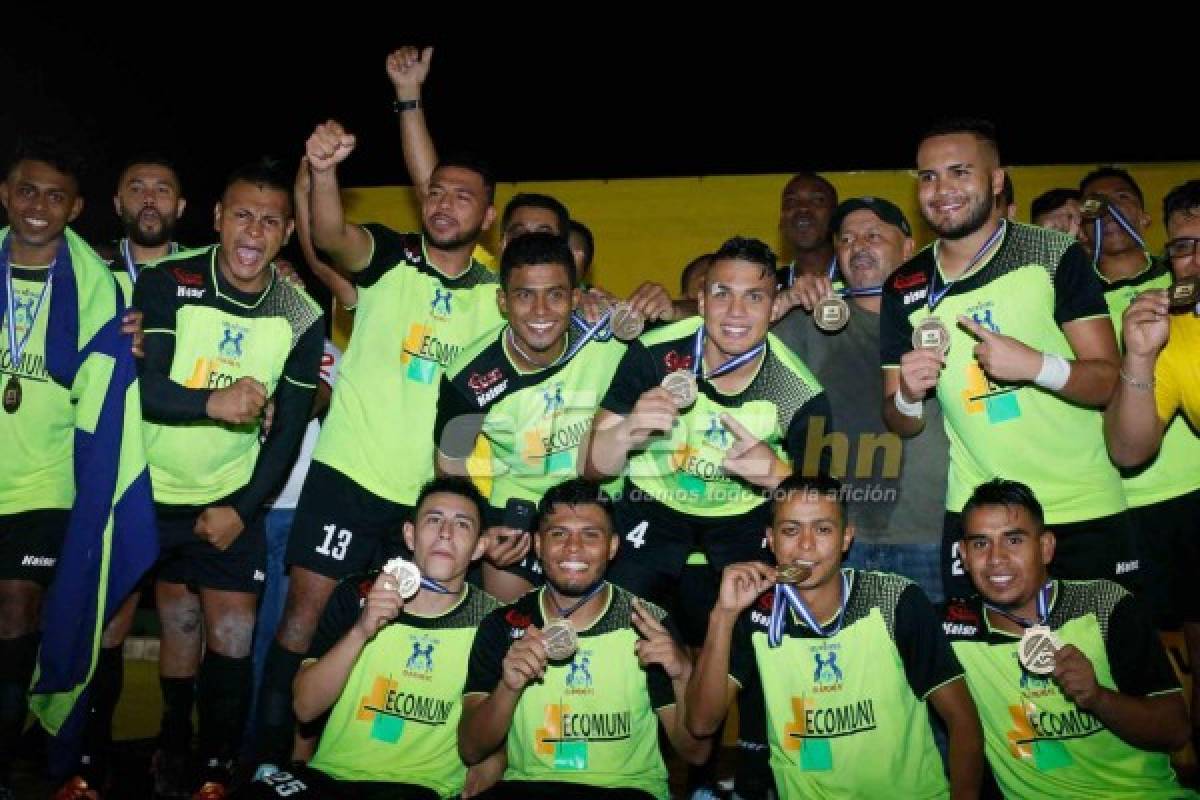 ¡Eufórica¡ La celebración de Nerlyn Membreño y el Olancho campeón de la Liga de Ascenso