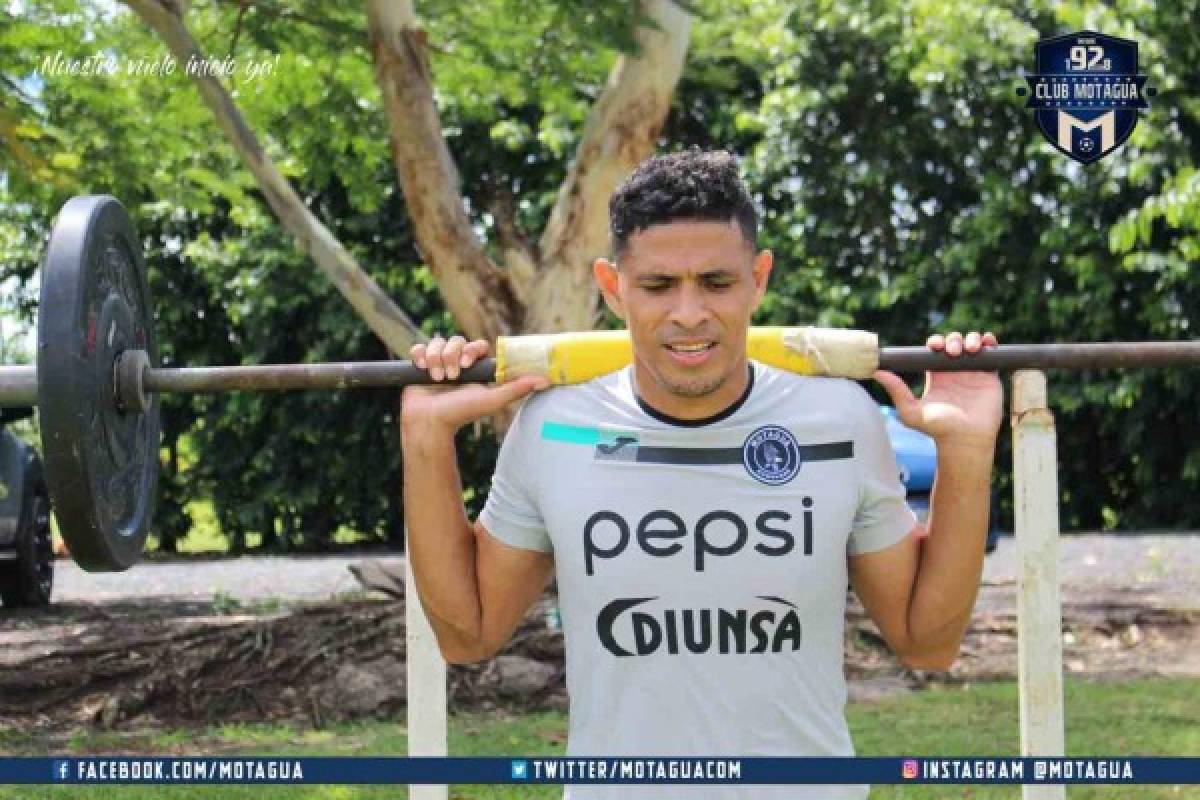 Con nuevos looks, algunos en gran estado físico; Motagua trabaja a todo vapor en su pretemporada