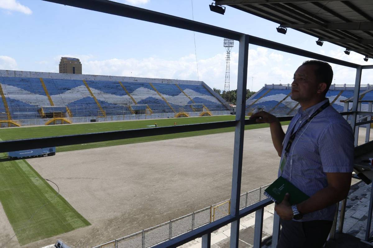 ¿Cuánto tiempo de vida tendrá la nueva cancha del Estadio Morazán? Notorio avance y lo que complementará el proyecto