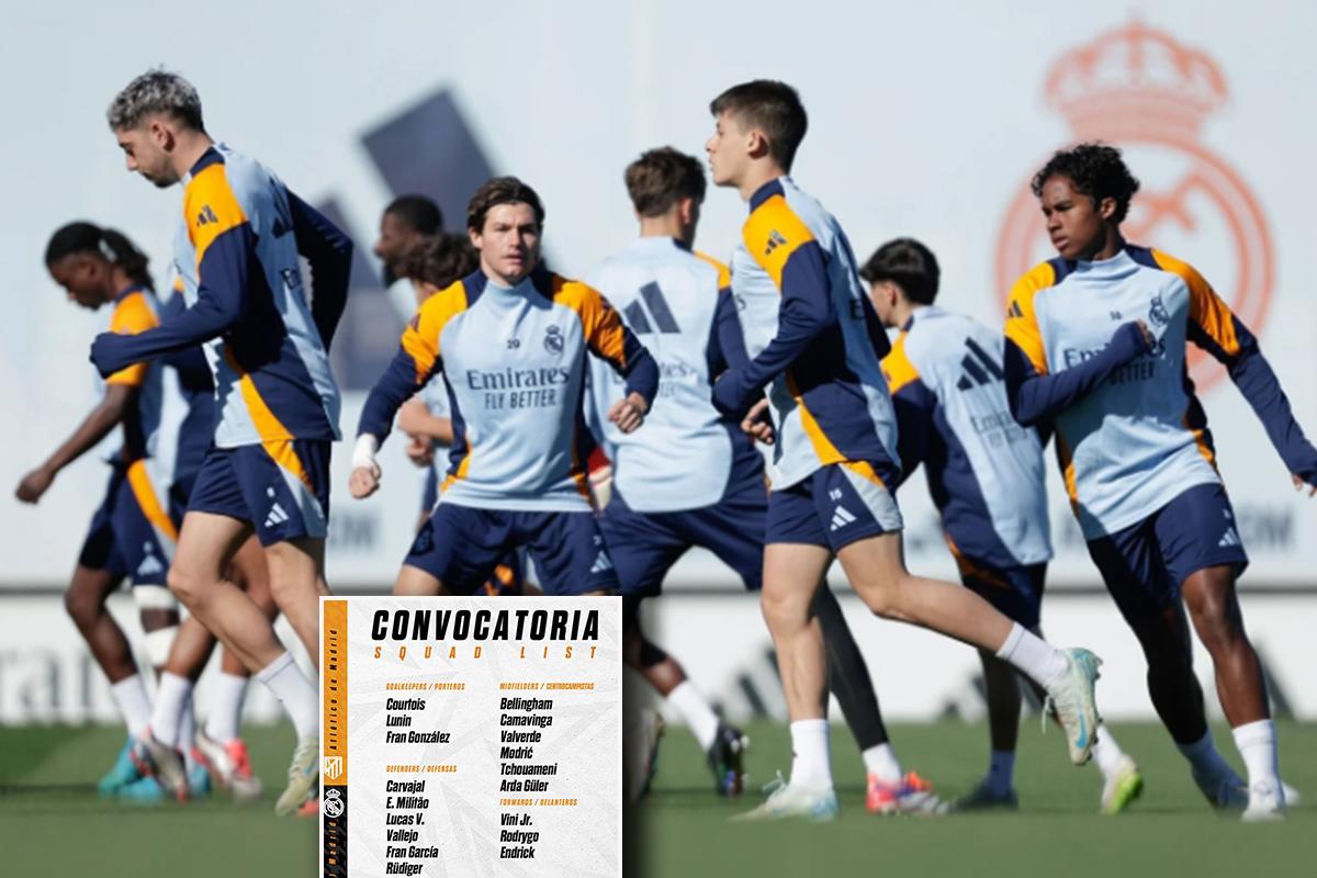 Ancelotti recupera a una de sus figuras: la convocatoria del Real Madrid para el derbi contra Atlético