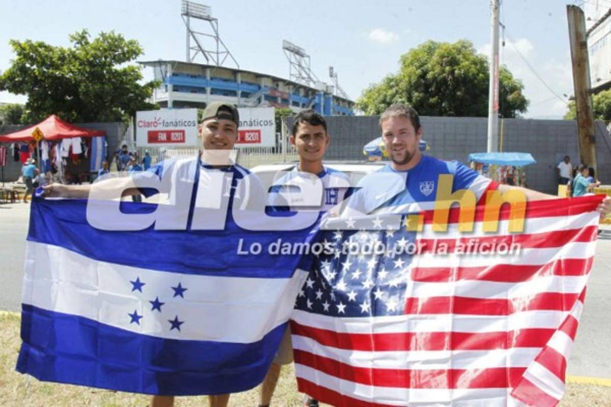 San Pedro Sula vibra previo al Honduras-Estados Unidos en el Olímpico
