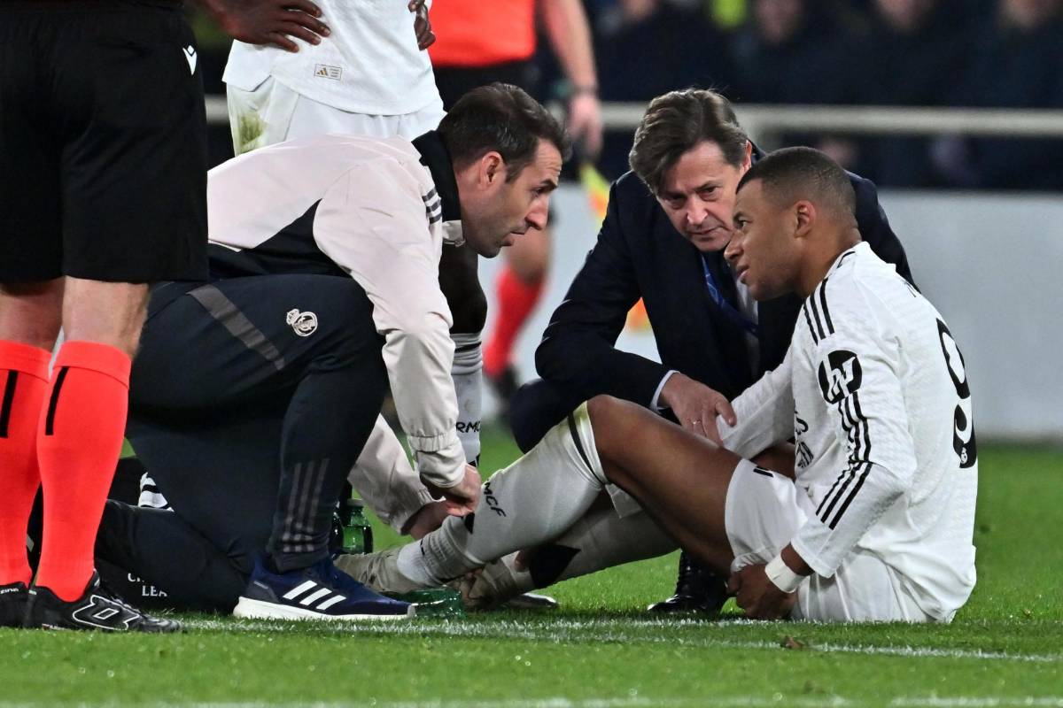 No se vio en TV: Real Madrid pierde a Mbappé, curiosa celebración de Vinicius y visita especial en Champions League