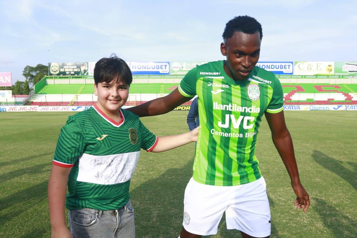 Presentación de Alberth Elis en Marathón: Abrazos, lealtad y recuerdo de Orinson
