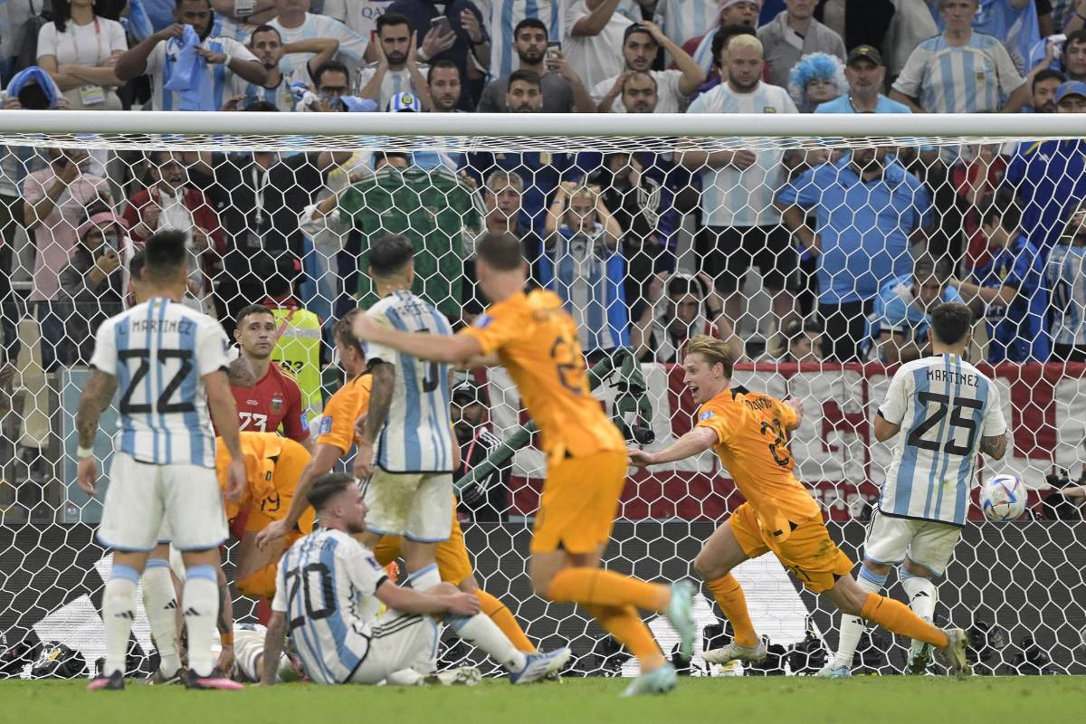 FOTOS: el desafiante festejo de Messi tras su récord, Antonella la goza en el palco, tremendo zafarrancho y Argentina explota