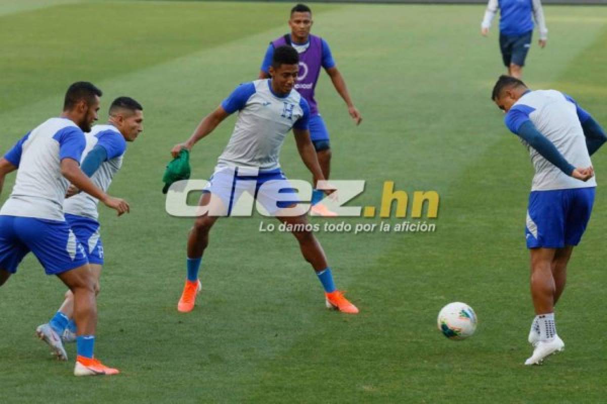 Sonrisas y renovado ambiente en la Selección de Honduras previo a El Salvador