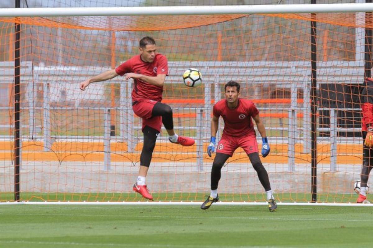 Las imágenes del reconocimiento de cancha de Motagua y Xolos de Tijuana