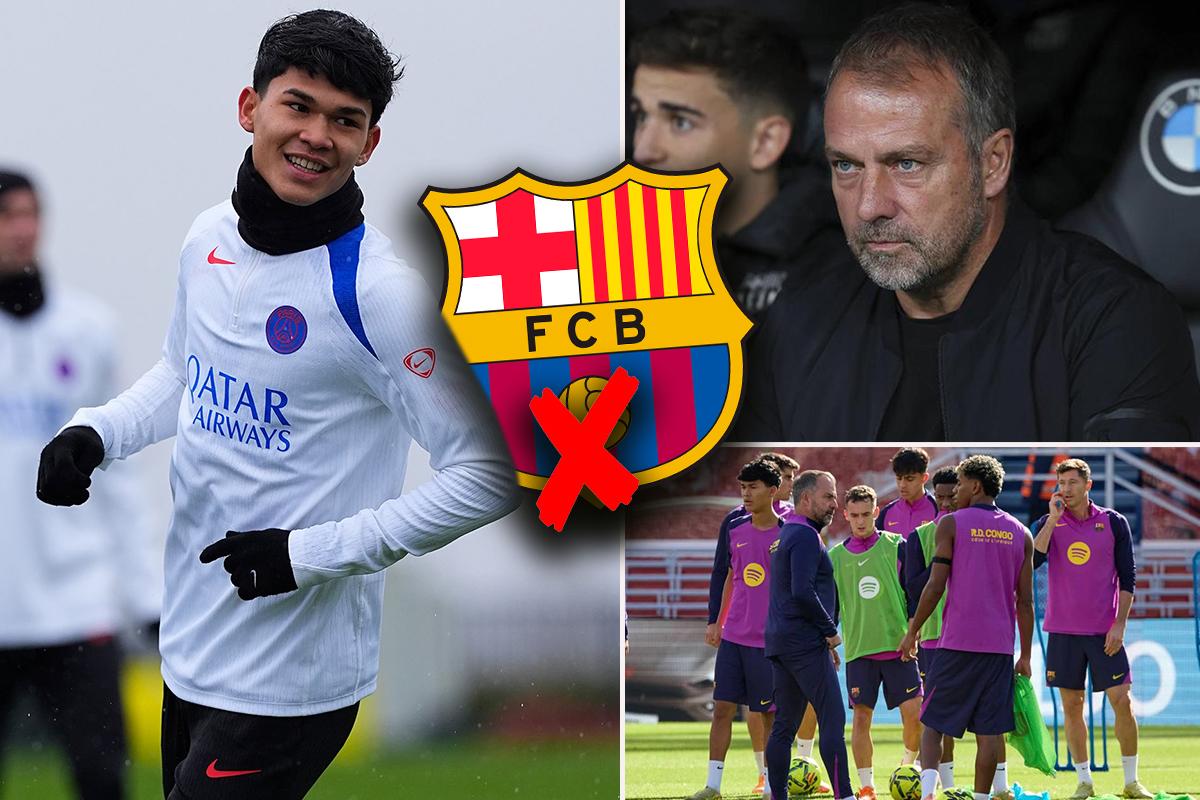 Cabreo monumental: futbolista del Barcelona se enfada con Hansi Flick por la salida de Dro al PSG