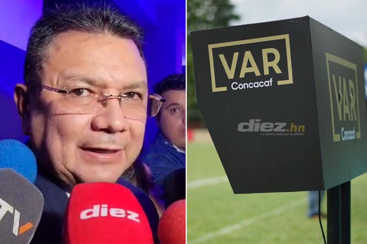 Presidente de Liga Nacional revela cuándo llegaría el VAR a Honduras y habla del torneo con 12 equipos: “Está previsto para el 2025-26”