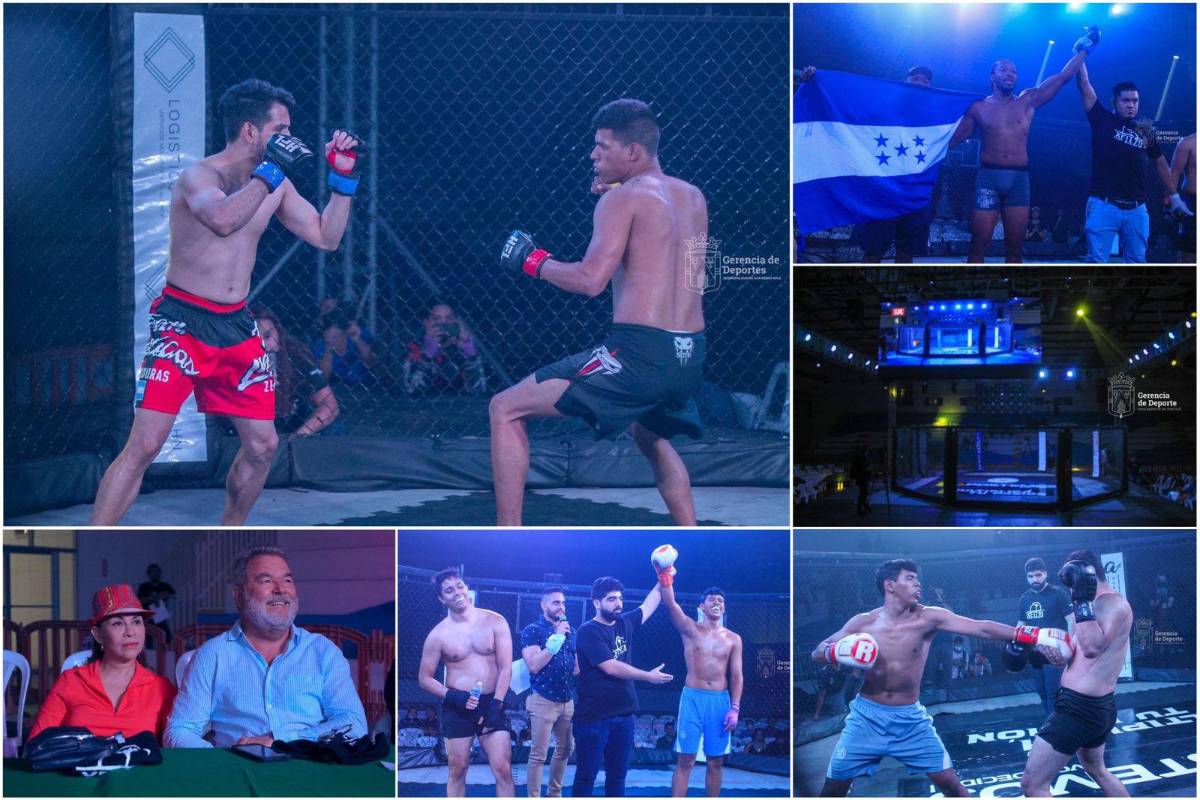 Emoción, golpes y un invitado especial: así fue la Gran Noche de artes marciales en San Pedro Sula