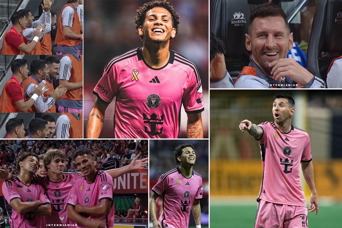 Inter Miami: David Ruiz anota y así reaccionaron Messi y Suárez; el jugador que se convirtió en el máximo goleador del club