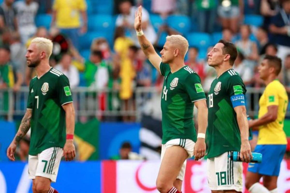 Las desgarradoras fotos de jugadores de México tras eliminación en Rusia 2018