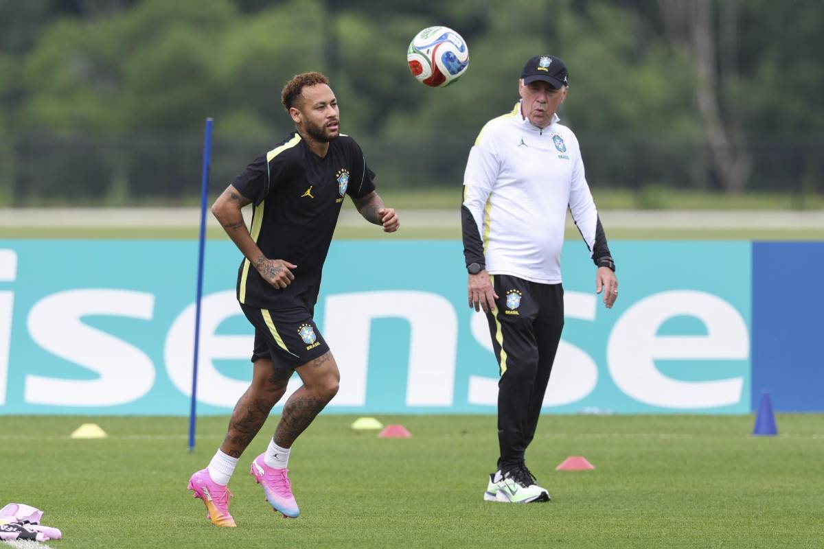 Ancelotti no desea otra sorpresa: Hay cambios en alineación de Brasil ¿Y Neymar?
