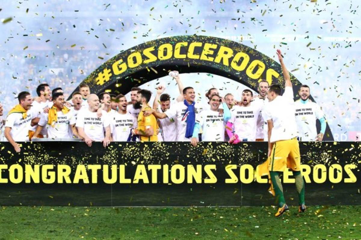 La otra cara de la moneda: Así festejó Australia el pase a Rusia 2018