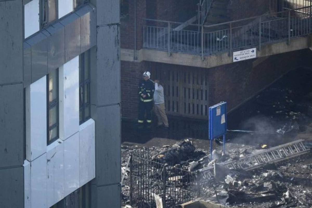 Devastadoras imágenes: Lo que dejó incendio en Londres donde murieron 6 personas