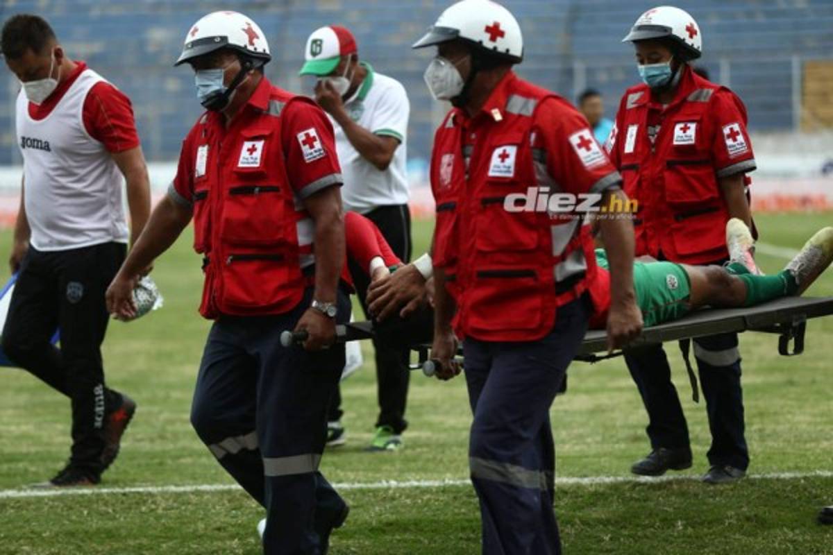 Reclamos, festejos y gesticulaciones de dolor: Las imágenes que dejó el clásico Motagua-Marathón