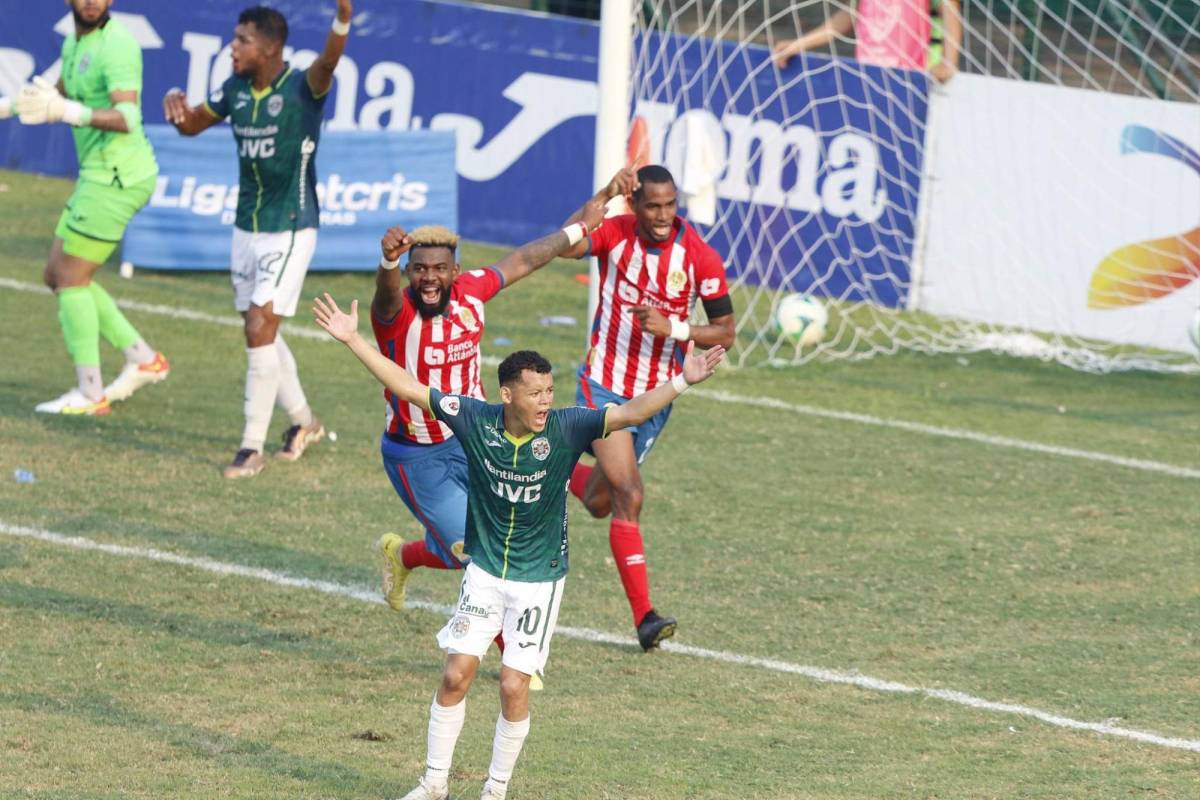 Marathón y Olimpia igualan en la ida de las semifinales del Clausura 2023 y la sentencia se dictará en Comayagua
