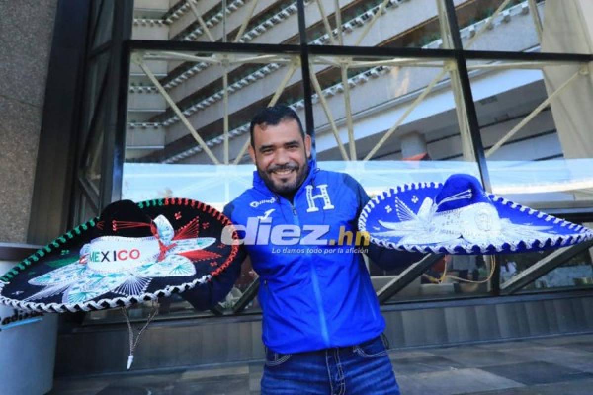 Fotos: Afición catracha llega en gran número al estadio Azteca para apoyar a Honduras ante México