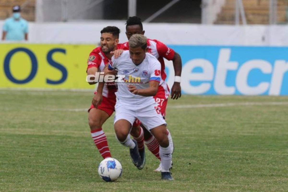 NO SE VIO EN TV: La bronca Banegas-Castellanos, festejo azul en el Yankel y lesiones en Olimpia