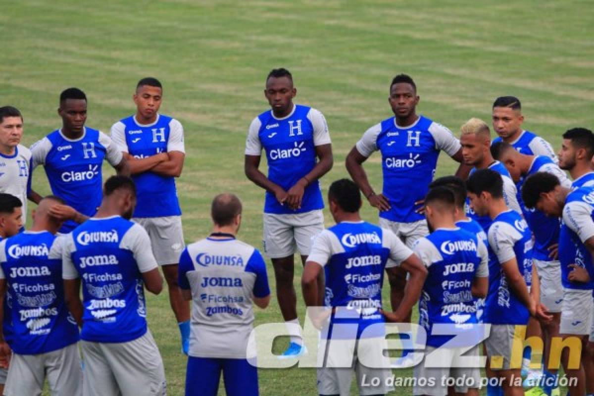 En imágenes: Así fue el último entrenamiento de Honduras previo al juego con Puerto Rico