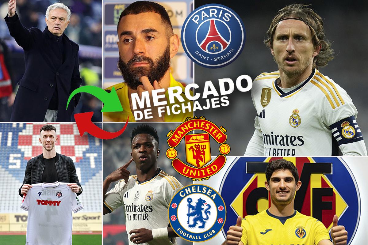 Modric dejará la ‘10’ del Real Madrid para un galáctico; Mourinho dio la sorpresa y Benzema es noticia en Arabia